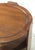 Vintage Art Deco 25.5 In. Round Oak Side Table For Sale - Image 4 of 5