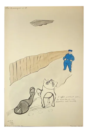Leka, L'effet, Original Drawing, 1910s