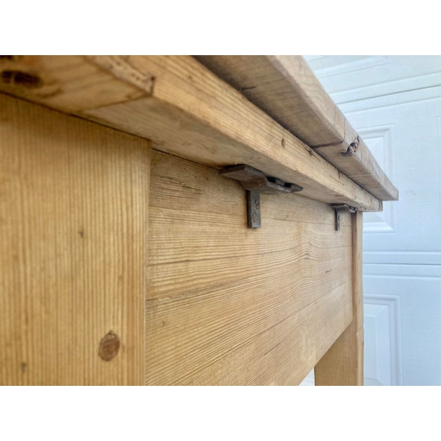 Antique English Pine Prep Farm Table Chairish