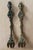 1920s Cocktail Forks Art Nouveau Figural Mermaid Forks - Pair For Sale - Image 5 of 5