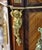 Grand French Louis XVI Style Cabinet – Rich Wood Finish With Gold Leaf & Ornate Bronze Details For Sale - Image 4 of 4