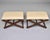 Early 20th Century French Stools or Benches With New Leather - Pair For Sale - Image 12 of 12