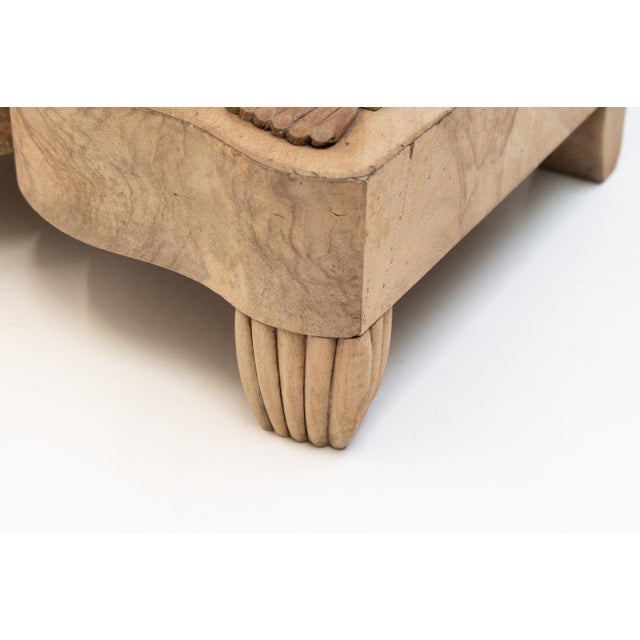 Bleached Elm Console Table, 1870 For Sale - Image 10 of 11