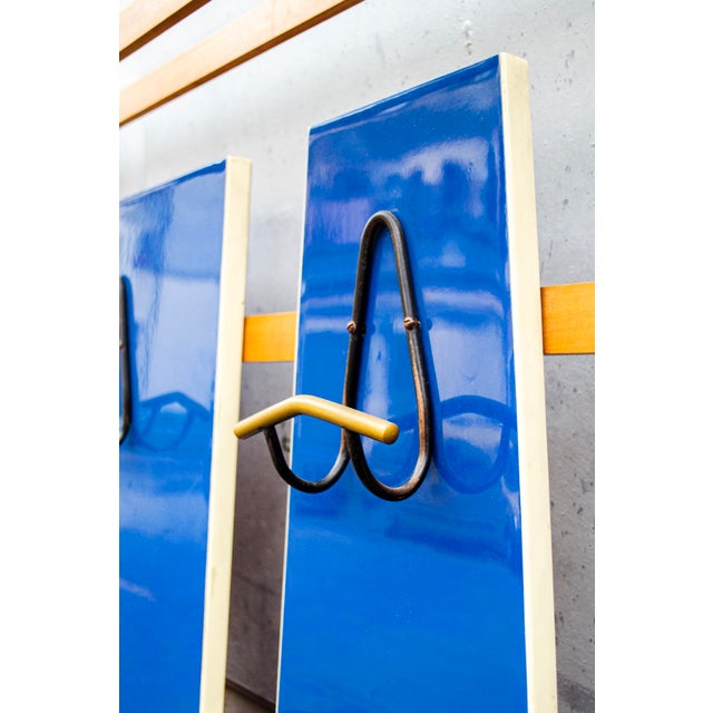 Mid-Century Modern Clothes Hanger in Formica and Iron by Gio Ponti, 1950s For Sale - Image 3 of 7