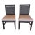 Vintage Palecek Augusto Side Chairs - A Pair For Sale