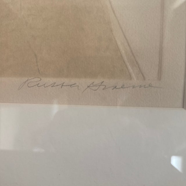 Late 20th Century Russa Graeme “Driven Snow” Signed Limited Edition Etching 176/200 For Sale - Image 9 of 9