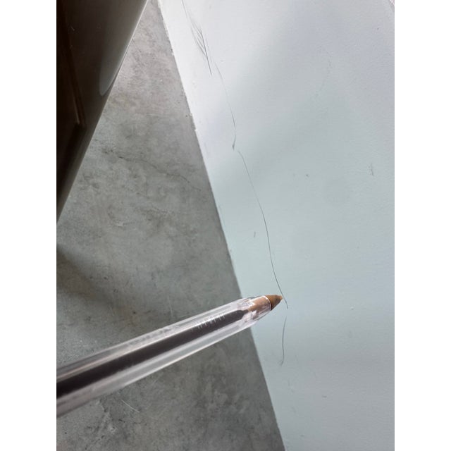 Vintage Pace–Style Glass and Bronze / Brass Finish Dining Table For Sale - Image 11 of 12