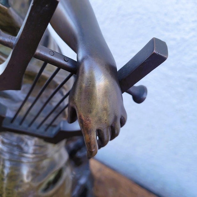 Villanis, E. Villanis, Melody, 19th Century, Bronze For Sale - Image 18 of 18