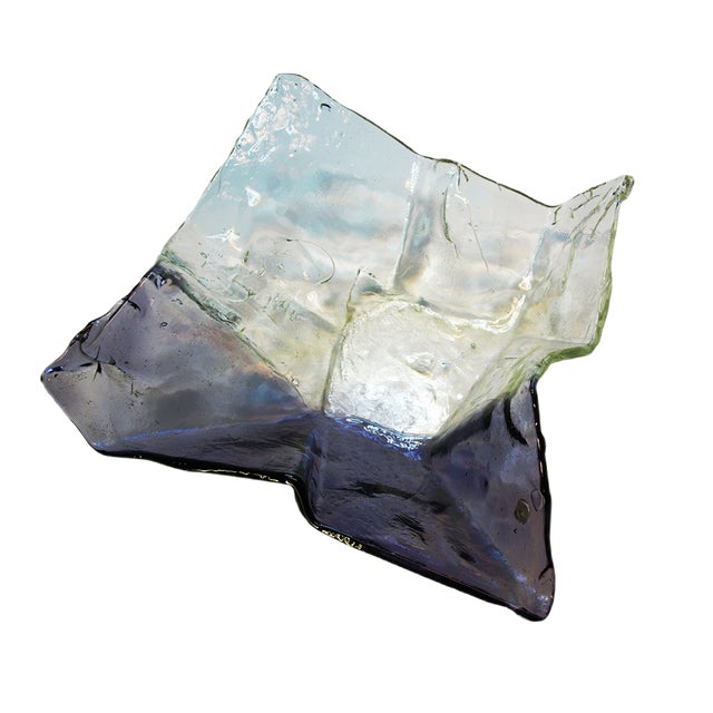 Vintage Glass Centerpiece by Carlo Nason for Mazzega For Sale