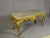 Golden Wooden Console Table with Mirrow For Sale - Image 11 of 13