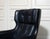 Black Vintage Black Leather Swivel Chair by H.W. Klein for Bramin Møbler, 1970s For Sale - Image 8 of 14