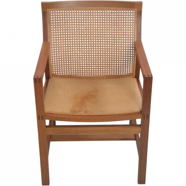 King Armchairs by Rud Thygsen, 1980s, Set of 6 For Sale - Image 17 of 18
