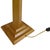1990s 1990s Handcrafted Modern Fir Wood Table Lamp With Tiered Base Shade Included For Sale - Image 5 of 12