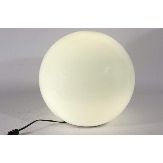 1960s 1960s Lunar Glow: Midcentury Modern Glass Orb Lamp by Paul Mayen for Habitat For Sale - Image 5 of 7