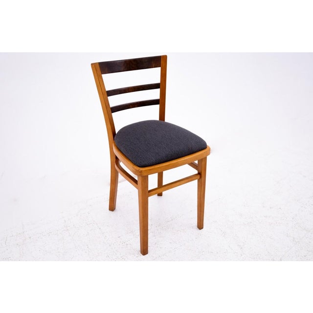 Art Deco Dressing Table and Chair Set, Poland, 1930s, Set of 2 For Sale - Image 16 of 18