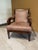 Empire Revival Leather and Mahogany Library Armchair – Circa 1900 For Sale In San Diego - Image 6 of 12