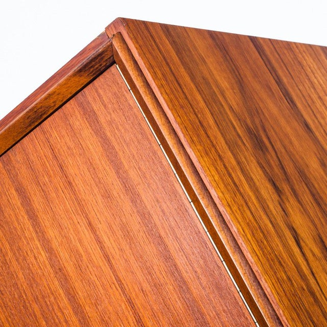 Mid-Century Scandinavian Four-Door Wardrobe in Teak, France, 1960s For Sale - Image 15 of 18