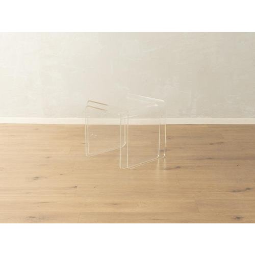 Plastic Space Age Side Tables, 1970s, Set of 2 For Sale - Image 7 of 11