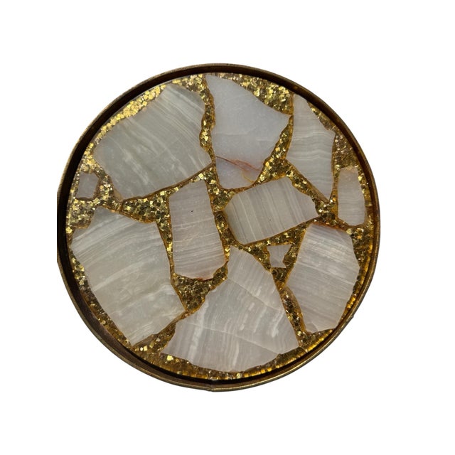 1960s Hollywood Regency Style - Glamorous, Gorgeous, Golden Lotus Floor Lamp For Sale - Image 9 of 12