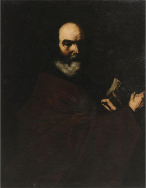 Circle of Jusepe De Ribera, Saint Peter, 17th Century, Oil on Canvas
