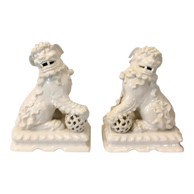 1970s Italian Large Scale Foo Dogs - A Pair For Sale