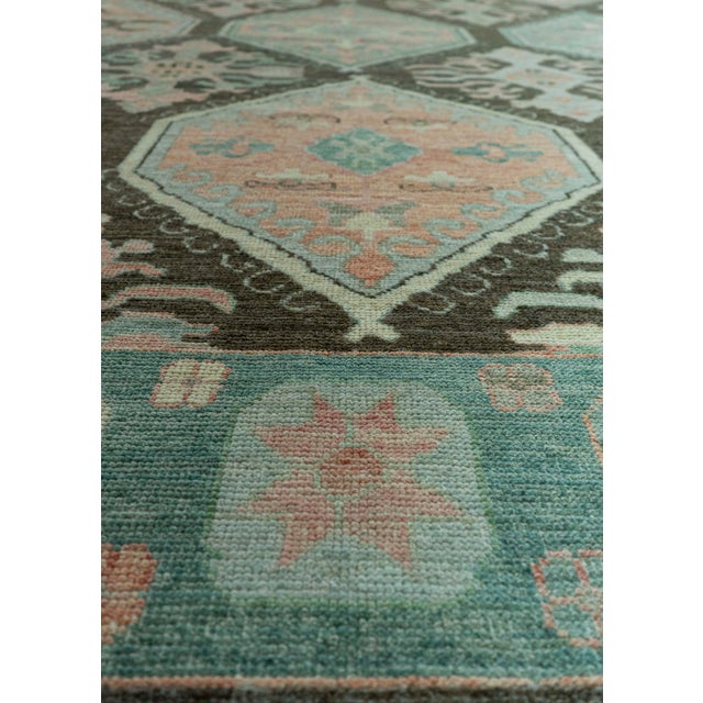 Turkish Turkish Oushak Rug 10'3" x 14'6" #20056 For Sale - Image 3 of 8