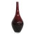 Ruby Red Teardrop Art Glass Vase Hand Blown Mid Century Modern Style 5083b For Sale