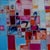 Structure 211 - Oil and Acrylic on Wood Panel by Kymm Swank For Sale