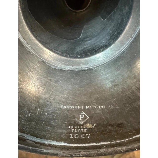 Silver Late 19th Century Pairpoint Victorian Silver Plate Condiment Caddy For Sale - Image 8 of 8