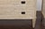 A pair of French Neoclassical style painted wood three-drawer chests from circa 1930 with light grey marble tops,...