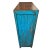 Antique Cobalt Blue Indian Farmhouse Storage Cabinet For Sale In Los Angeles - Image 6 of 9