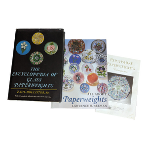 Vintage Paperweight Reading Collection, 1965 & 1990's