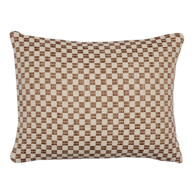 Schumacher Elkhart 18" Lumbar Pillow In Brown For Sale