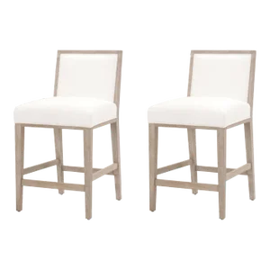 Martin Counter Stools, Pearl, Set of 2
