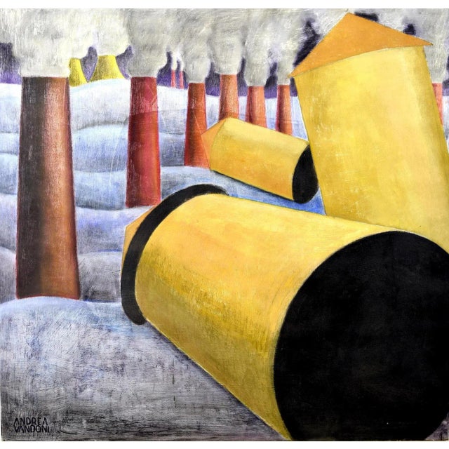Signed on reverse Born in 1972, Novara, Italy Lives & works in Novara, Italy Since his childhood Andrea Vandoni has a...