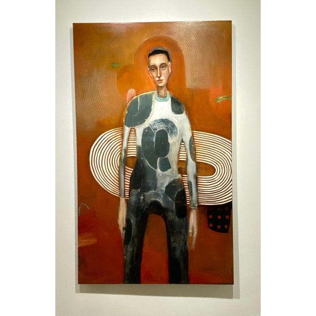 Michele Mikesell, The Griffin, 2022, Oil on Canvas For Sale - Image 4 of 17