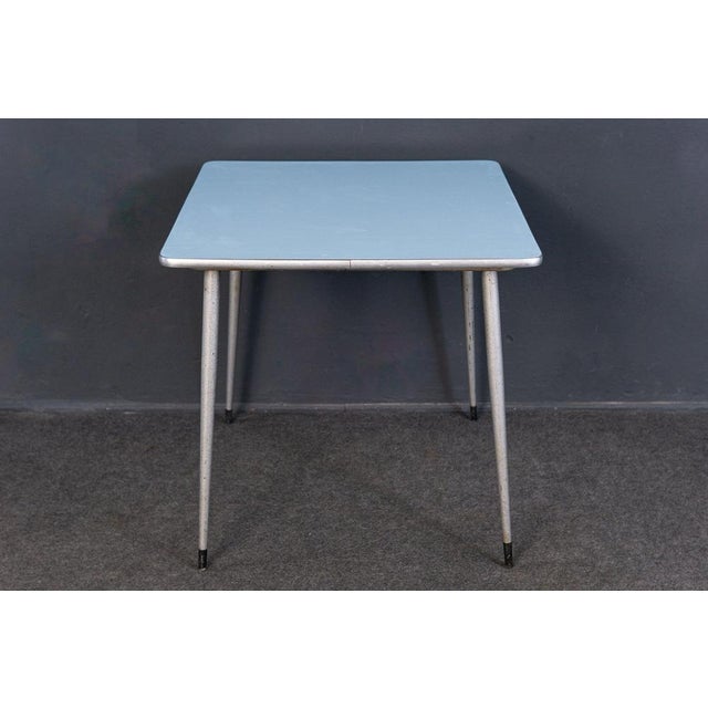 Black Vintage Blackboard Kitchen Table For Sale - Image 8 of 16