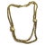 This is a 1980s Gilded Metal Necklace by Givenchy, epitomizing the bold and glamorous fashion of the era. The necklace...