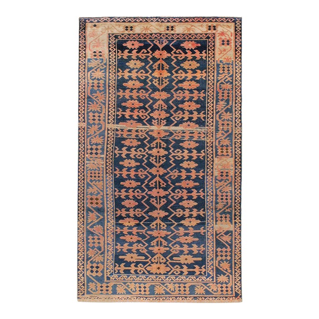 Galerie Shabab Collection Early 20th Century East Turkestan Kirghiz Rug For Sale
