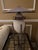 1980s 1980s Postmodern Max Blumberg Amphora Urn Ceramic Table Lamp With Metal Coolie Shade For Sale - Image 5 of 12