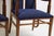 Liberty Living Room Set in Beech and Blue Velvet, 1900s, Set of 4 For Sale - Image 17 of 18