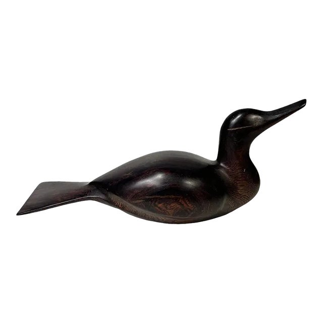 Vintage Ironwood Duck For Sale