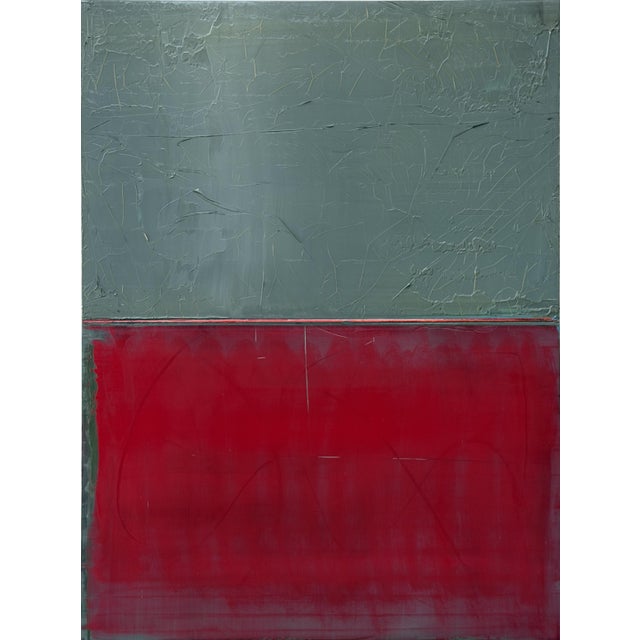 Arvid Boecker Contemporary Abstract Oil on Canvas/Wood "#1805" by Arvid Boecker For Sale - Image 4 of 7