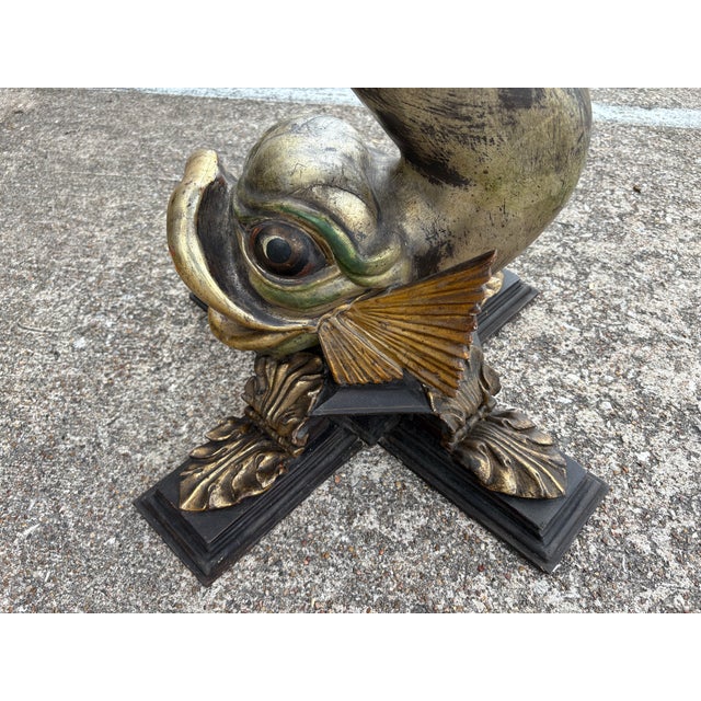 19th Century Venetian Giltwood Grotto Table For Sale - Image 11 of 14