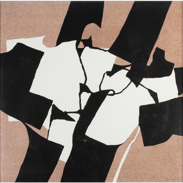 Adamo Marrucci, Abstract Composition, 1974, Lithograph For Sale - Image 4 of 4