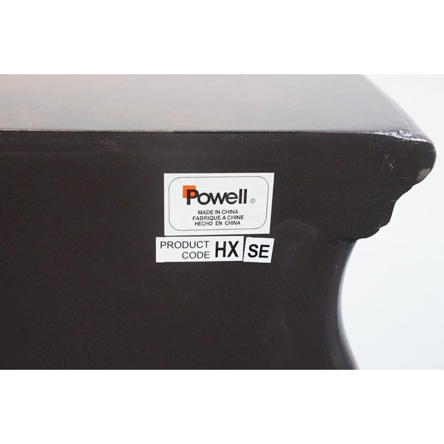 Powell Furniture Burnished French Baroque Inspired Contemporary 50" Bombe Chest of Drawers For Sale - Image 12 of 12