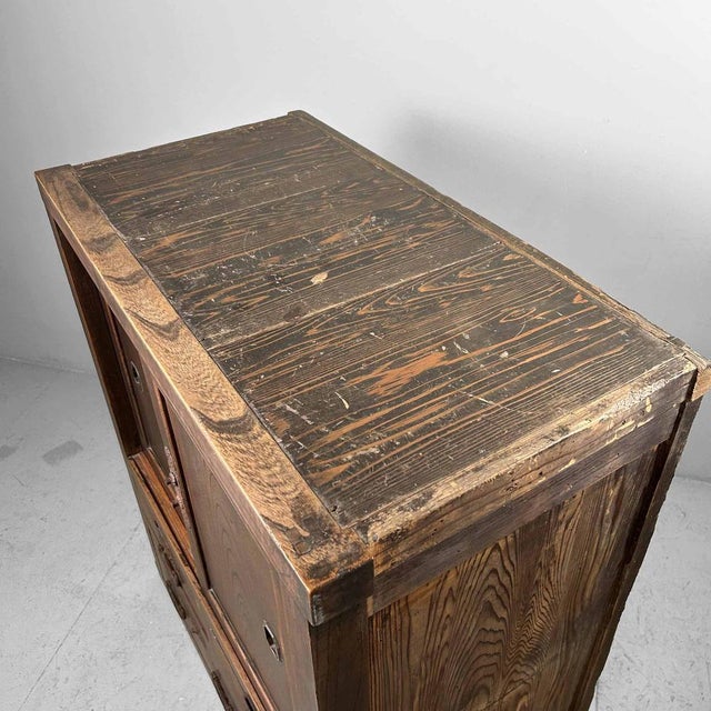 Wooden Store Cabinet, Japan, 1920s For Sale - Image 16 of 18