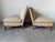 1970’s Hollywood Regency John Widdicomb Style French Provincial Armless Lounge Chairs – Pair For Sale - Image 4 of 12