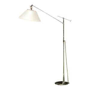 Vintage Modern Chrome Floor Lamp