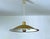 Metal Large Scandinavian Pendant Light in Brass For Sale - Image 7 of 18